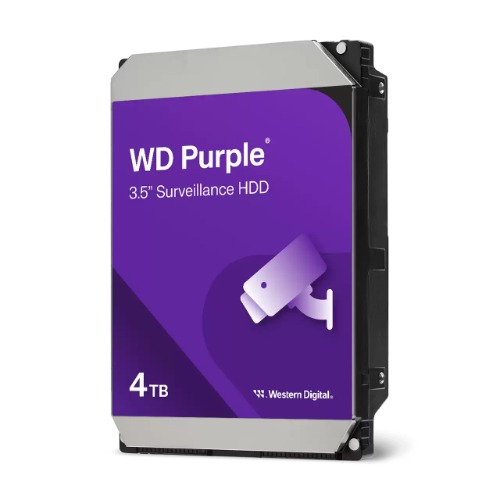 HAWD-PP35-WD44PURZ Western Digital WD44purz Purple 4TB Hard Drive - 3.5' Internal - SATA (SATA/600) -3-Year Limited Warranty