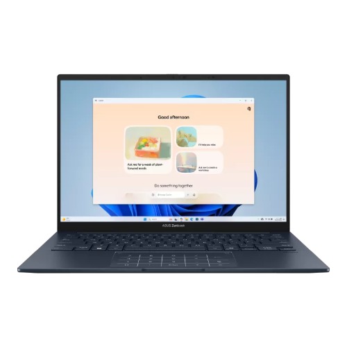 NBA-UX3405CA-QD700W ASUS Zenbook 14 14' WUXGA OLED Notebook Intel Core Ultra 7 255H DDR5X 16GB 1TB SSD Blue Win 11 Home 1.22kg 1Y Warranty CTO