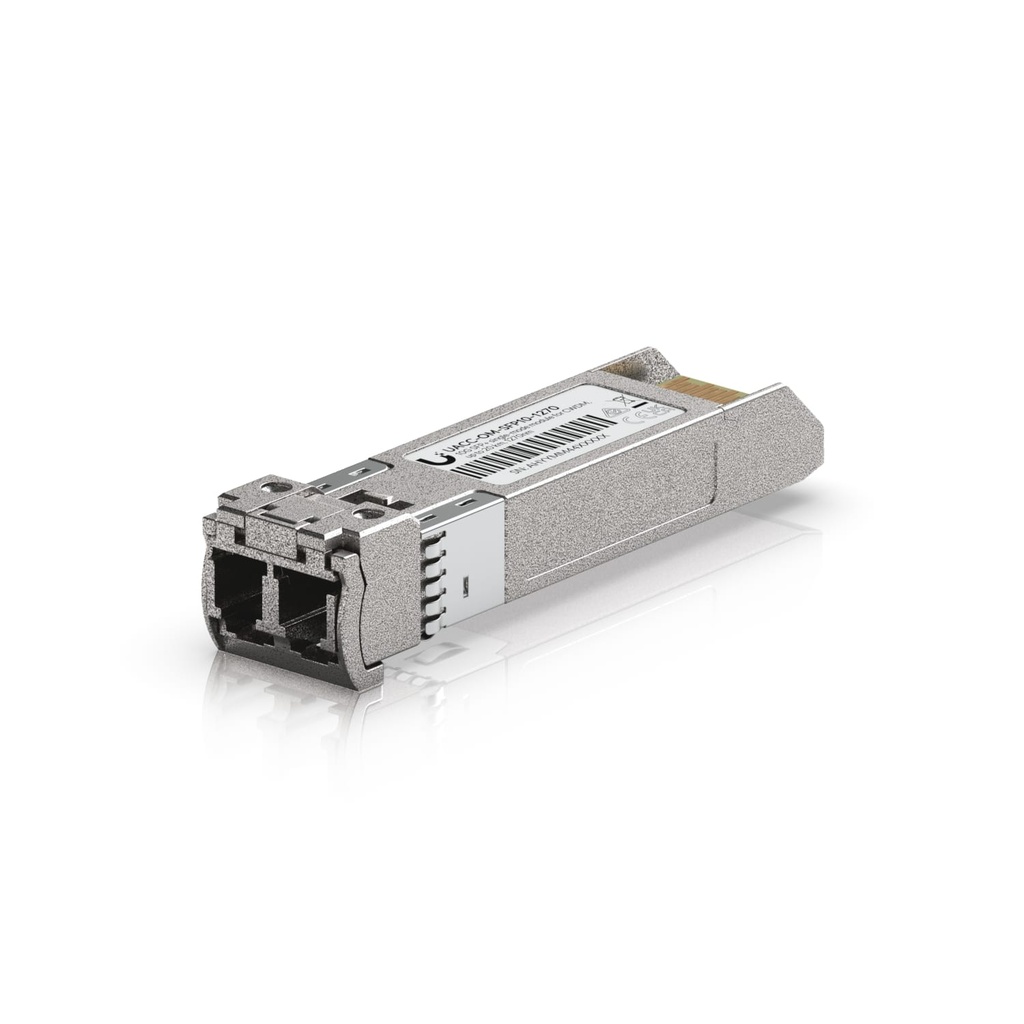 [NHU-UACC-OM-SFP10-1310] NHU-UACC-OM-SFP10-1310 Ubiquiti 10G CWDM Single-Mode Optical Module, SFP+ Transceiver CWDM Supports 10G Connections, 20 Km Using Single-Mode Fiber, Duplex LC UPC connector