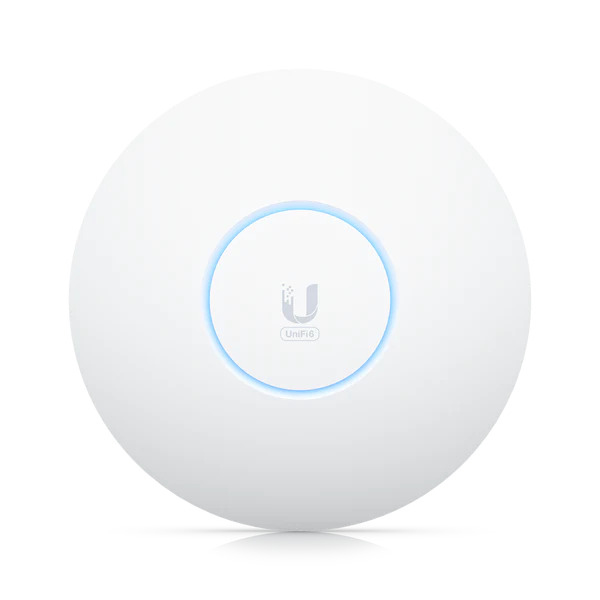 Ubiquiti UniFi U6-Enterprise WiFi 6E 4x4 MIMO PoE+ Access Point,140m Coverage,600+ Device2.5GbE Uplink, Ceiling Mount,For High-Density, 2Yr Warr