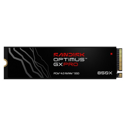 HBSD-SDSP81200TAN-000E0 SANDISK Optimus™ GX PRO 850X PCIe® 4.0 NVMe™ SSD, 2TB, Read 7,300MB/s Write 6,600MB/s, 5 Yr Warranty