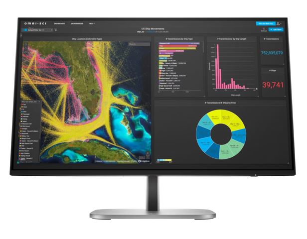MNHP-524PF HP Series 5 524PF 23.8' / 24' 100Hz FHD IPS Monitor Anti-Glare 1920x1080 16:9 5ms Height Adjustment Tilt Pivot Swivel DP HDMI 4xUSB Hub 3yrs wty