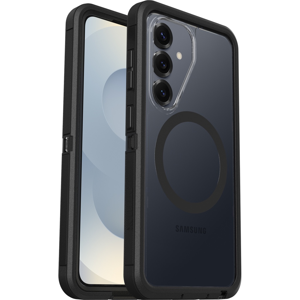 MPA-77-99913 OtterBox Defender Pro XT Clear Samsung Galaxy S26 5G (6.3') Case Dark Side (Clear/Black) No Retail Packaging - (77-99913), 7 Years Warranty