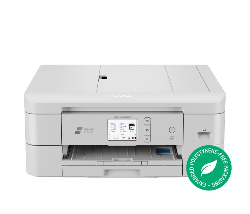 [PRB-DCP-J1800DW] PRB-DCP-J1800DW Brother *NEW* A powerful A4 printer with an A5 auto-cut feature. Fast, wireless, compact, duplex print, ADF & up to 300gsm support