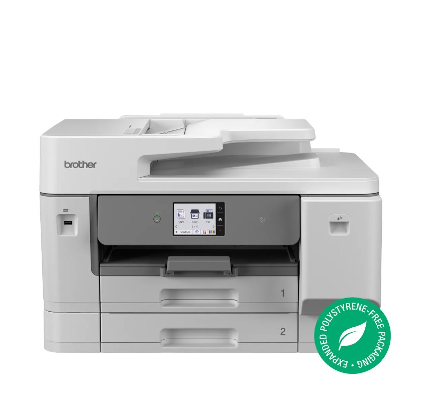 PRB-MFC-J6975DW Brother MFC-J6975DW *NEW* Premium A3 INKvestment MFP with up to 1 year & 4 months of ink in-box. Fast 31ppm print, duplex A3 print/scan, NFC