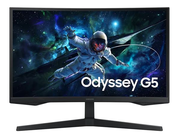 [MNS-LS32CG552EEXXY] MNS-LS32CG552EEXXY Samsung Odyssey G55C 32' QHD Curved Gaming Monitor 2K 2560x1440 165Hz16:9 1000R 1ms VA AMD  FreeSync HDR10 DisplayPort HDMI Tilt VESA Headphone 3YR WT