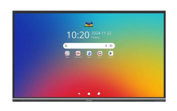 IPV-IFP9851 Viewsonic IFP9851 Android 14 EDLA-certified 4K interactive flat panel display,50 point multi touch, 70W Speakers + 8-mic array,Google Workspace