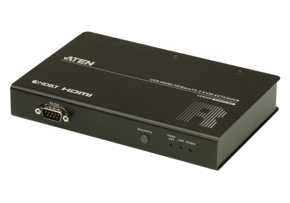 [KVA-CE820R-ATA-U] KVA-CE820R-ATA-U ATEN Aten 4K HDMI HDBaseT 2.0 KVM Extender Receiver with RS232, Only 1x CE820R, Long Reach mode extends up to 1920 x 1080 @ 150m, can mix CE920 T/R