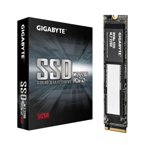 HBG-G3NVME512GM2512G GIGABYTE Gen3 512GB NVMe PCIe 3.0 x4 M.2 2280 SSD, 1900MB/s Read, 1200MB/s Write, 1.5M Hours MTBF, 3-Year Warranty