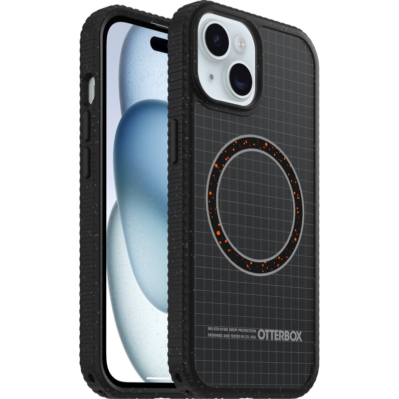 MPA-77-99550 OtterBox Sole MagSafe Apple iPhone 17e /  iPhone 16e / iPhone 15 / iPhone 14 / iPhone 13 (6.1') Night Raid Case Black-(77-99550), 7 Years Warranty