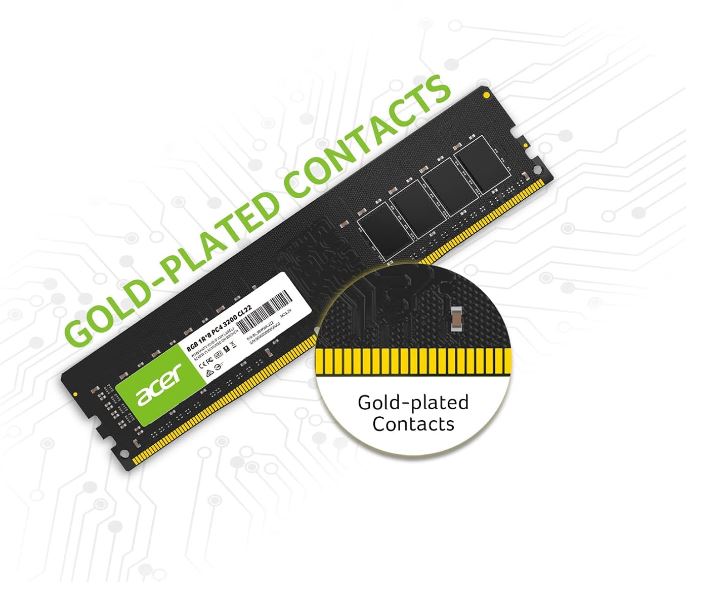 BIW-UD100-16GB ACER UD100 16G 3200mhx range of desktop DRAM modules frequencies up to 3200 MHz