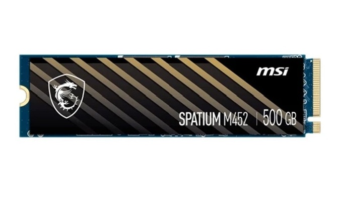HBM-SPATIUM-M452-500G SPATIUM M452 PCIe 4.0 NVMe M.2 500GB, M.2 2280, PCIe Gen4x4 NVMe 1.4, 3D NAND, Phison E29T, 3600/3100 MB/s, 150TBW, 5Y Wty