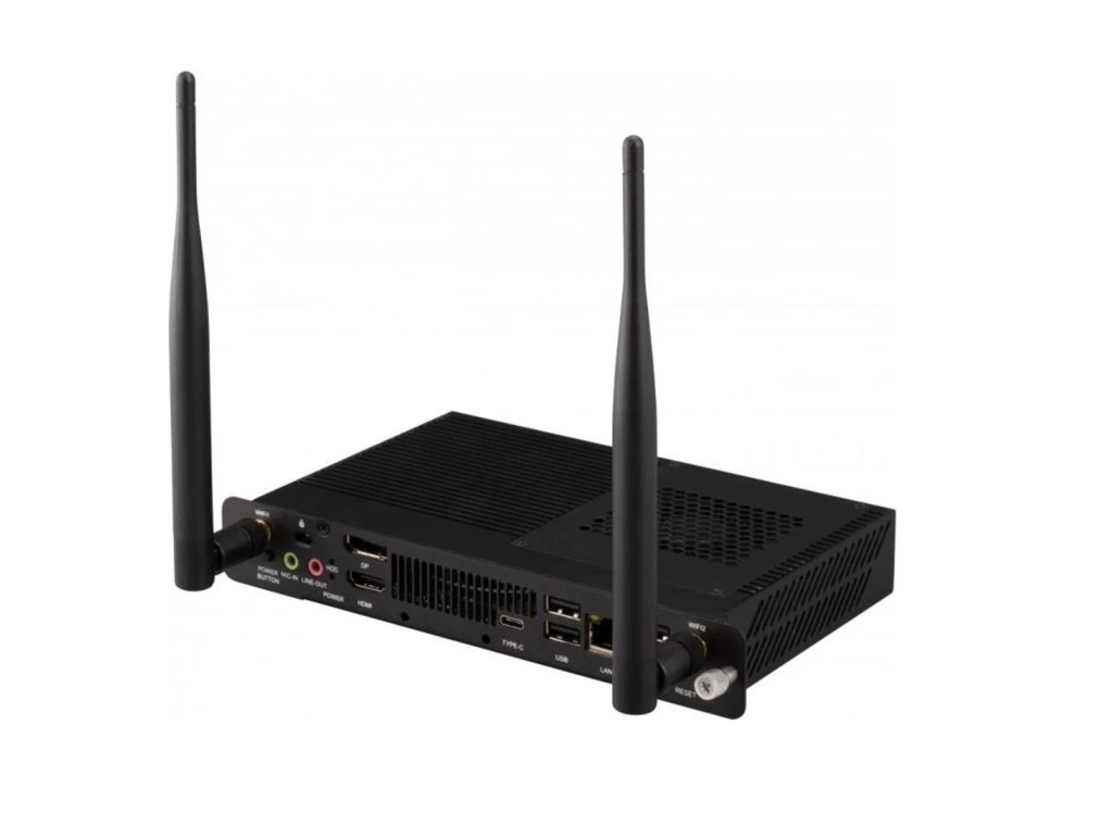 ViewSonic Slot-in PC - VPC25-W53-O1-1B > Interactive  Commercial Displays. Windows 10, Intel I5, Stabillity, Security, Thermal solution. 1yr wty