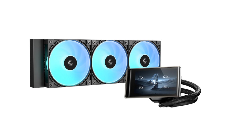 [CFD-LT360-V-ARB] CFD-LT360-V-ARB DeepCool LT360 VISION ARGB Liquid Coole 4.5 Ultrawide LCD Screen, Adjustable Viewing Angle, IntelLGA1851/1700/1200/1151/1150/1155 AMDAM5/AM4