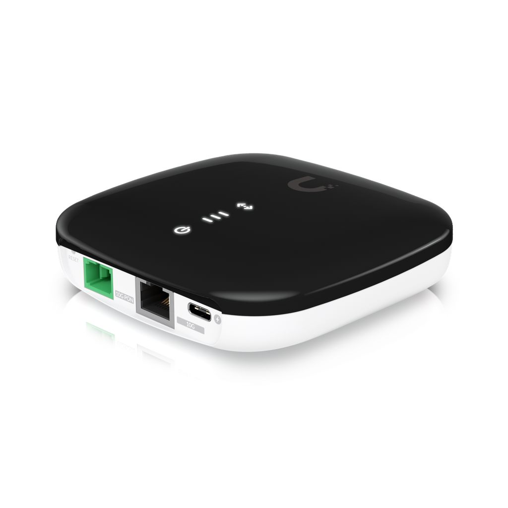 Ubiquiti UISP Fiber XG-PON CPE, Optical Network can Deliver 2.5Gbps Uplink/10Gbps Downlink Speeds Over Distances Up to 20 km,  2Yr Warr