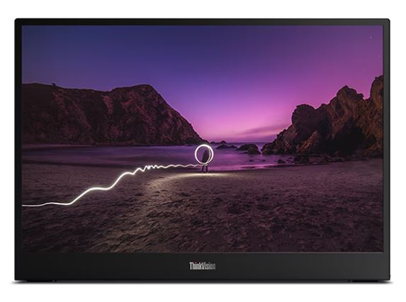 [MNLEN-M16] MNLEN-M16 LENOVO ThinkVision M16 16' WUXGA 1920x1200 Portable Monitor 60Hz 6ms Tilt Height Adjustable 970g 178° View Angle USB-C DP 65W PD 3yr