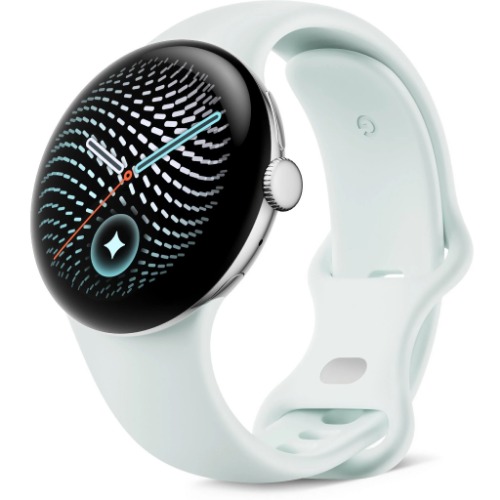 [MPA-GA10898-US] MPA-GA10898-US Google Pixel Watch 5 Wi-Fi (41mm) - Polished Silver with Fog Active Band (2nd Gen)(GA10898-US) *AU STOCK*, AMOLED, 3GB/64GB, 332mAh, 2 Years Warranty