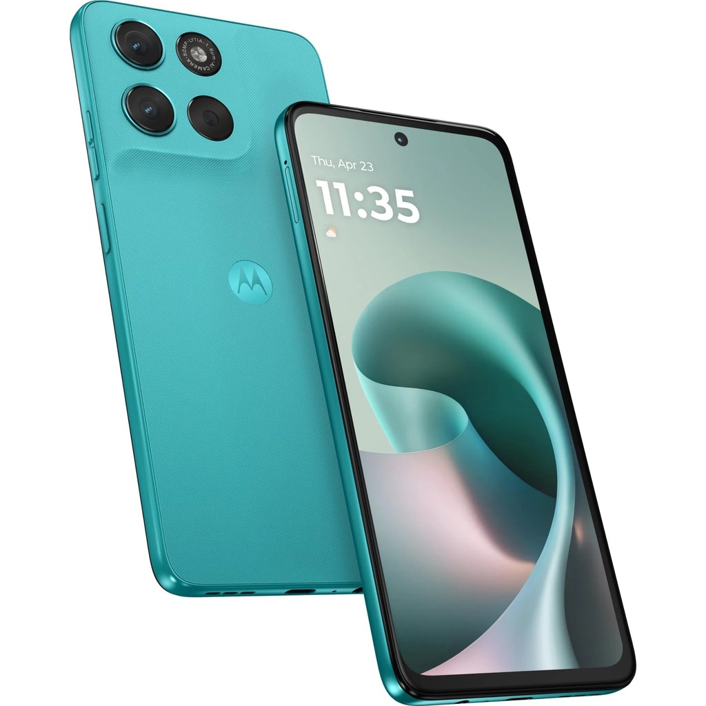 [MF-PBAE0014AU] MF-PBAE0014AU Motorola Moto G57 5G 128GB - Fluidity Cyan *AU STOCK*, 6.7', Full HD+, 120Hz, 4GB/128GB, 50MP/8MP, Single+ eSIM, 5200mAh, 2 Years Warranty