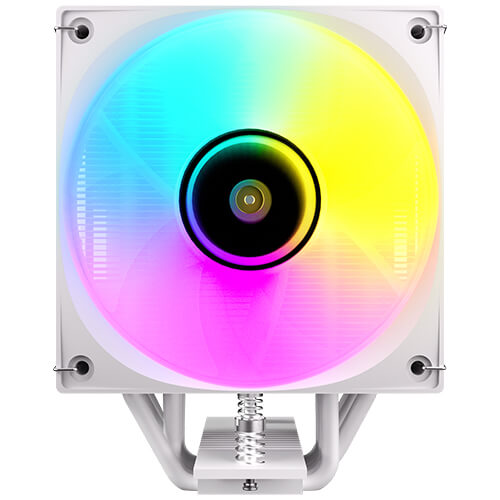 [CFA-F600ARGB-WH] CFA-F600ARGB-WH Antec F600 ARGB - White, CPU Air Cooler, 6 Copper Heat Pipes, 120mm ARGB PWM Fan, 220W TDP, Intel LGA1851/1700, AMD AM5/AM4, 1-Yr Wty