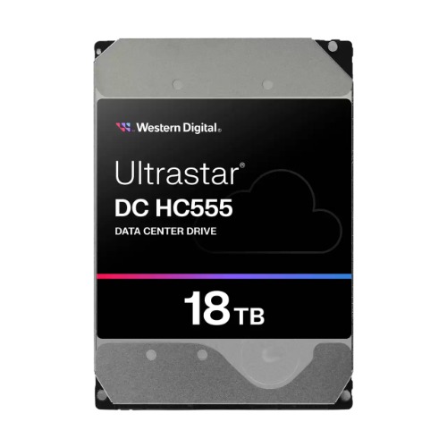 [HAWD-0B48723] HAWD-0B48723 Western Digital WD Ultrastar 18TB 3.5' Enterprise HDD SATA 512MB 7200RPM 512E SE NP3 DC HC550 24x7 Server 2.5mil hrs MTBF 5yrs WUH722018CLE6L4