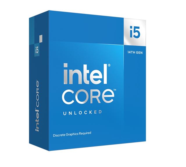 [CPI5-14600KF] CPI5-14600KF Intel i5 14600KF CPU 4.0GHz (5.3GHz Turbo) 14th Gen LGA1700 14-Cores 20-Threads 24MB 125W Graphic Card Required Unlocked Retail Raptor Lake noFan