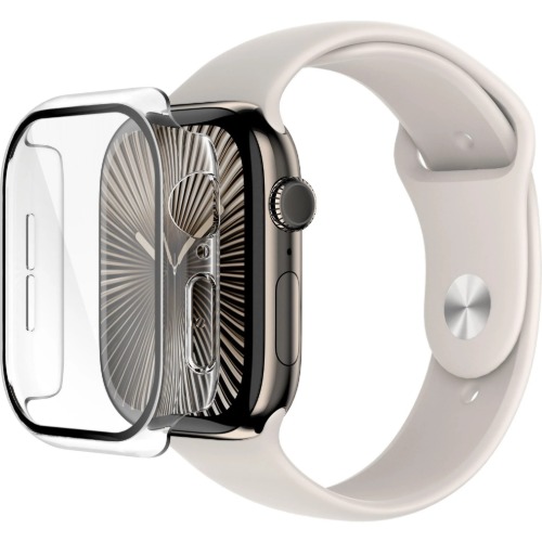 [MPA-OWA003FQCL] MPA-OWA003FQCL Belkin ScreenForce TemperedCurve 2-in-1 Treated Screen Protector + Bumper for Apple Watch Series 10 (46mm) - Clear(OWA003fqCL), 2 Years Warranty