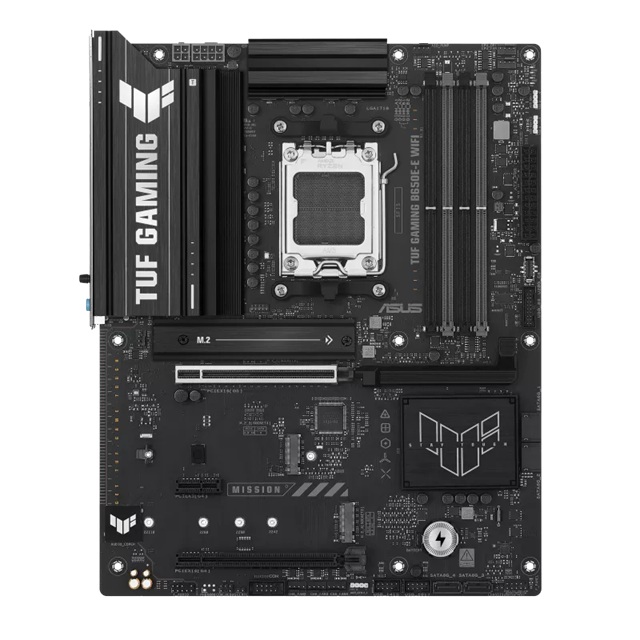 MBA-B650E-E-TUFWF ASUS AMD TUF GAMING B650E-E WIFI (AM5) ATX Motherboard, DDR5 256GB, PCIe 5.0 x16, 3x M.2, 4x SATA, Wi-Fi 6E, 2.5Gb LAN, 1x HDMI, 1x DP