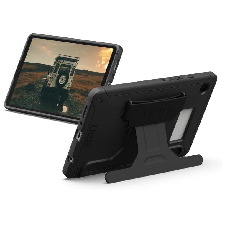 MPA-224462114040 UAG Scout Samsung Galaxy Tab A11+ (11') with Kickstand & Handstrap Rugged Case - Black (224462114040), 10 Years Warranty