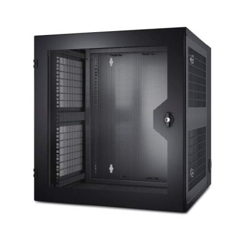 UPAPC-AR100HD APC NetShelter 13U Wallmount Rack Cabinet Vented Door Double Hinged Server Depth