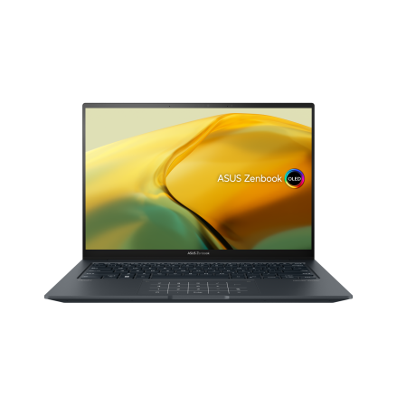 [UX3404VA-M9026W] UX3404VA-M9026W Zenbook - 14.5" 2.8K (2880 x 1800) OLED / i5-13500H/ LPDDR5 16GB/ 512GB/ FHD Camera/ Backlit Chiclet Keyboard/ Windows 11 (Grey)