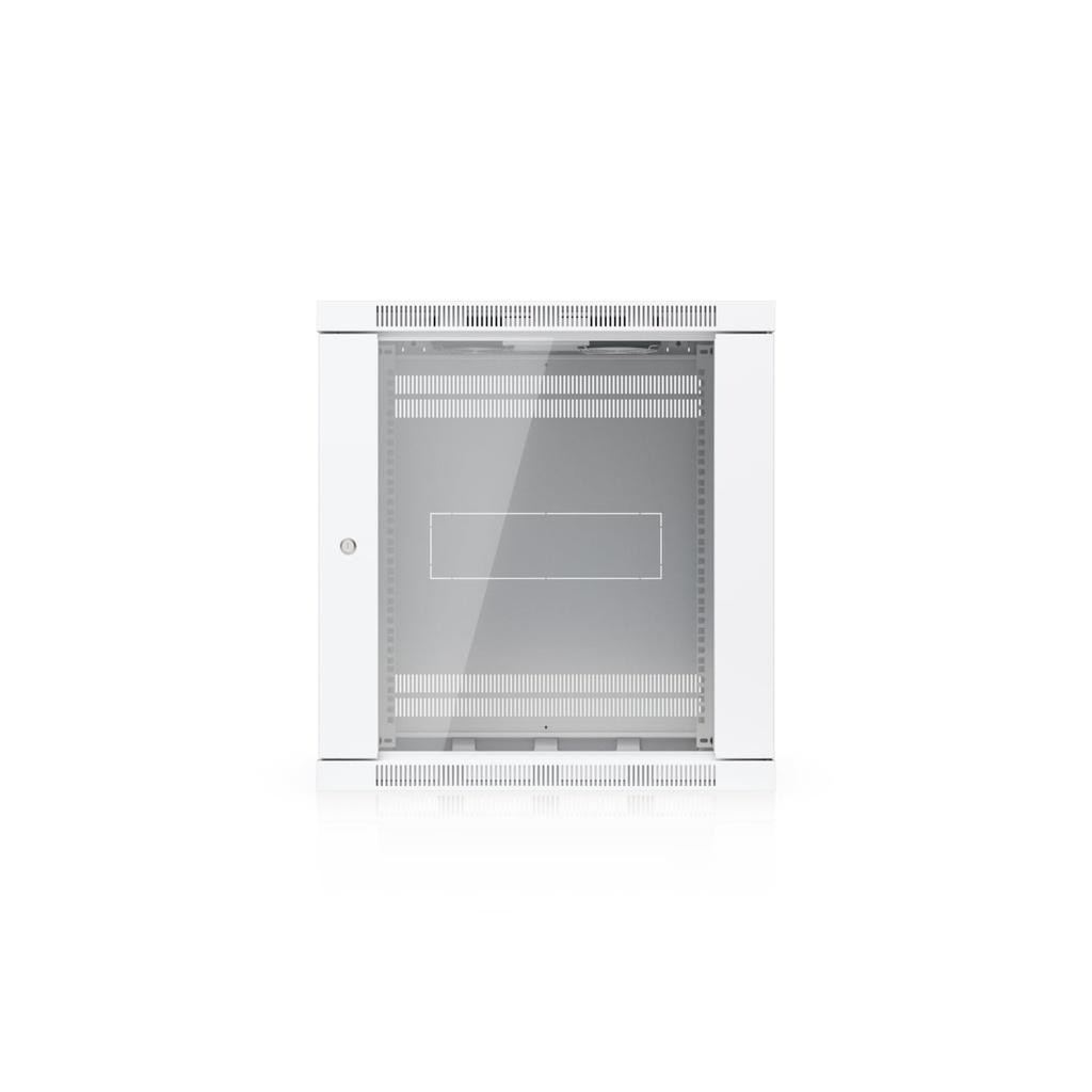 NHU-RACK-12U-WALL-600-G Ubiquiti 12U Rack Cabinet** No Fan Included**,Fully Assembled Wall-Mount Rack,Removable Panels,Space-Efficient Small-Scale Deployment
