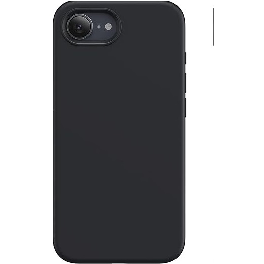 MPA-CBALCHI17 USP Apple iPhone 17 (6.3') Silicon Case Black - Perfect fit, Durable & Washable, Shock-Proof, Anti-Slip, 5 Years Warranty