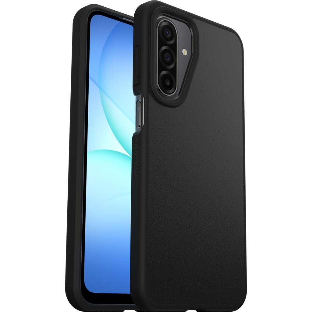 MPA-77-001368 OtterBox React Samsung Galaxy A18 / A17 / A17 5G / A16 5G (6.7') Case Black - (77-001368), DROP+ Military Standard Raised Edges , 7 Years Warranty