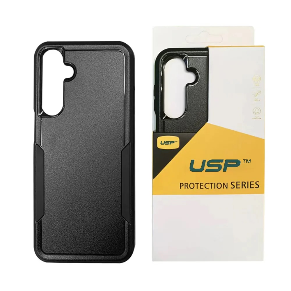 MPA-CBALCA37 USP Rugged Samsung Galaxy A37 5G (6.7') Armor Light Case Black - No-Slip, Sleek, Drop-Protection, Strong & Durable,  5 Years Warranty