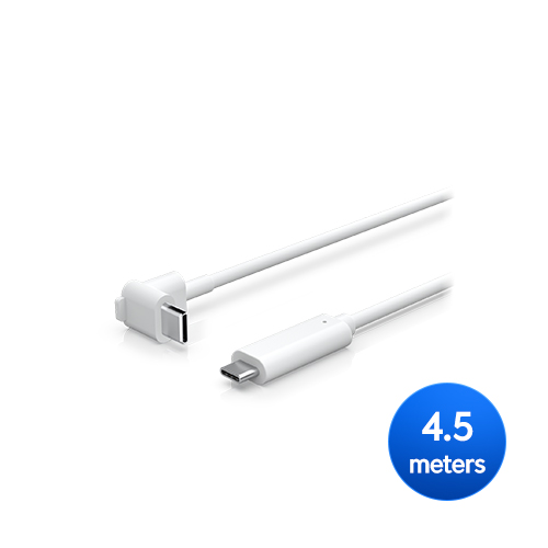 NHU-G4-INS-CABLE-USB Ubiquiti G4 Instant Camera ( G4-INS)  PoE to USB-C Cable, Length 4.5M, White, GbE connectivity