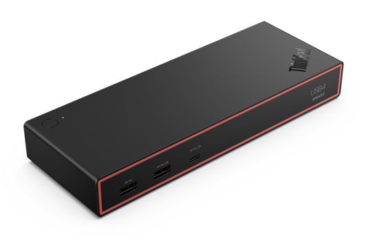 NAL-40BC0135AU LENOVO ThinkPad USB4 Smart Dock 5500 with 135W Adapter 4x USB-A 3.2 Gen 2 1x USB-C3.2 1x HDMI2.1 2xDP 1.4 RJ45 LAN 3YR WTY