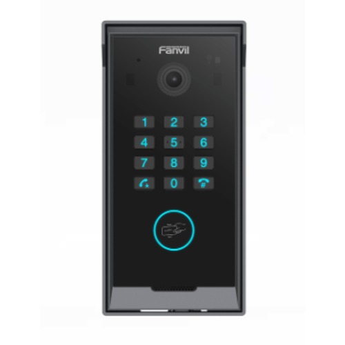 [IPF-I60K] IPF-I60K Fanvil i60K Video Door Phone 2MP 1080p HD camera, digital WDR, backlit call button, IP65 protection w/ BLE, keypad, mobile app, and card access