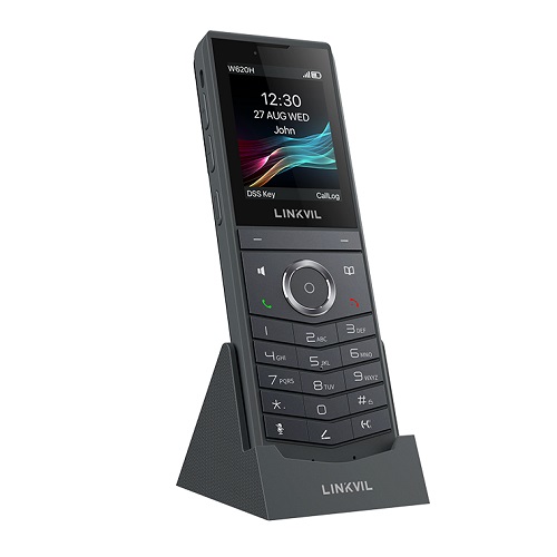 [IPF-W620H] IPF-W620H Fanvil W620H cordless handset- 2.4' colour display, 4 SIP lines, Bluetooth 5.0, HD audio, PTT key, seamless roaming, noise reduction, W710H compatible