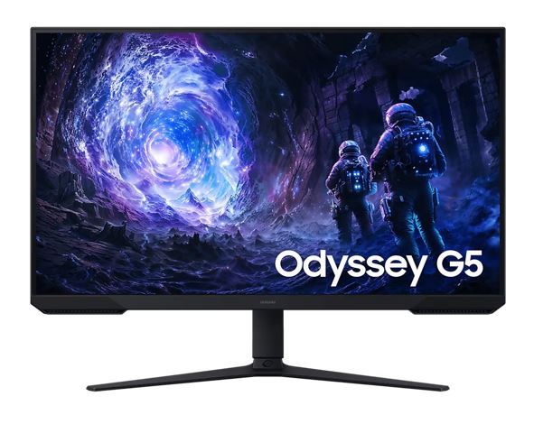 MNS-LS32FG510EEXXY Samsung Odyssey G51F 32' QHD Gaming Monitor 2K 2560x1440 180Hz16:9 5ms VA FreeSync HDR10 DisplayPort HDMI Tilt Swivel Pivot VESA Headphone 3YR WTY