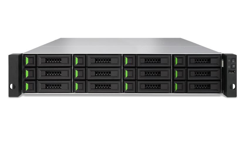 BAQS-XD5312S01 QSAN XCubeDAS XD5312S01 2U12, Single-Upgradable DAS system, 5-ported 12Gb SAS3 ports, redundant power supply. Slide rail kit