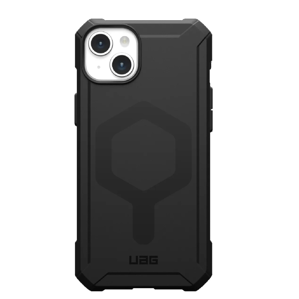 UAG Essential Armor MagSafe Apple iPhone 15 Plus (6.7") Rugged Case -Black(114307114040), 15ft. Drop Protection (4.6M), 10 Years Warranty