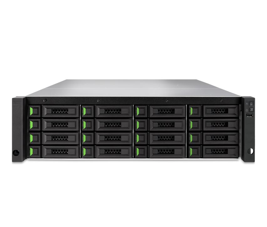 BAQS-XD5316S01 QSAN XCubeDAS XD5316S01 3U16, Single-Upgradable DAS system, 5-ported 12Gb SAS3 ports, redundant power supply. Slide rail kit