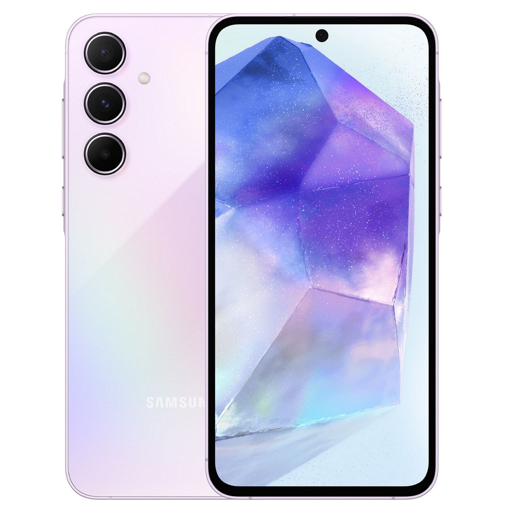Samsung Galaxy A55 5G 128GB- Awesome Lilac*AU STOCK*, 6.6", Full HD+, 120Hz, 8GB/128GB, 50MP/32MP, Single + eSIM, 5000mAh,2 Years Warranty