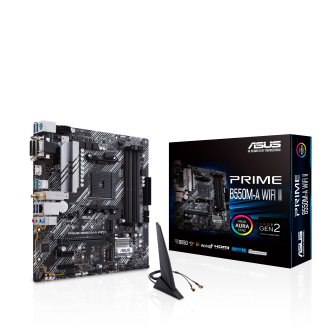PRIME B550M-A WIFI II AM4 Micro ATX Motherboard