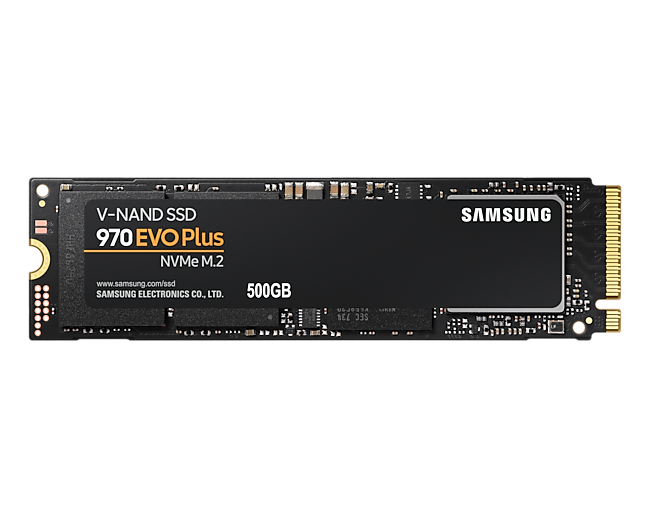 [MZ-V7S500BW] MZ-V7S500BW 970 EVO Plus M.2 NVMe 500GB PCIe Internal SSD 3500MB/s