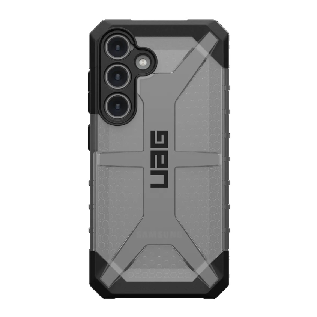 UAG Plasma Samsung Galaxy S24+ 5G (6.7") Rugged Case - Ice (214434114343), 16ft. Drop Protection (4.8M), Raised Screen Surround, 10 Years Warranty