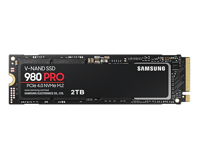 [MZ-V8P2T0BW] MZ-V8P2T0BW 980 PRO M.2 NVMe 2TB Gen.4 Internal SSD 7000MB/s