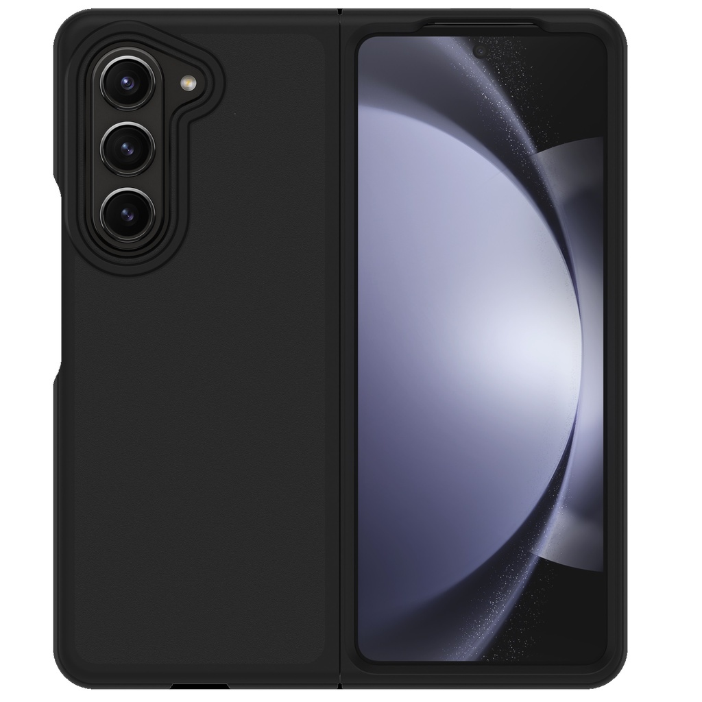 OtterBox Thin Flex Samsung Galaxy Z Fold6 5G (7.6") Case Black - (77-95809), Antimicrobial, DROP+ Military Standard, Raised Edges, 7 Years Warranty