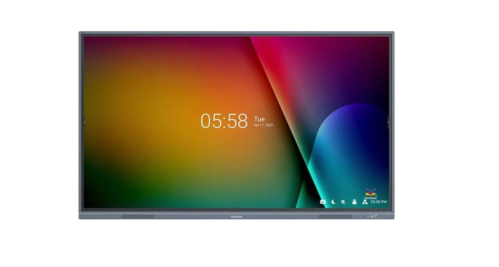 Viewsonic 75" 4K Interactive Display, USB-C, Dual Pen. 33 Point Touch, IFP7533-G New. Android OS, 3 Years Advance Replacement