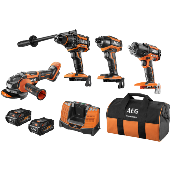 BSB18F4-602B1 18V 6.0Ah 4 Piece Combo Kit w/ FUSION & FORCE